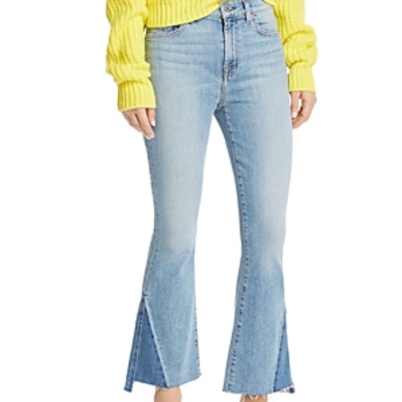 7 For All Mankind Denim - 7 For All Mankind - High Rise Slim Kick Jeans